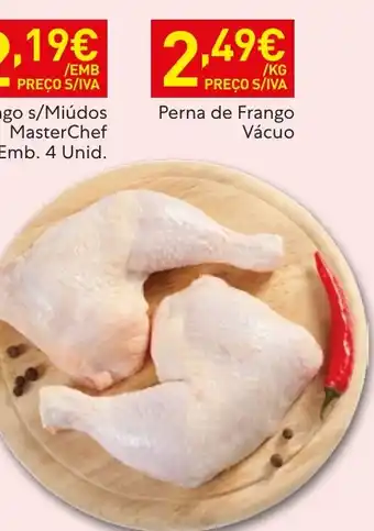 Recheio Perna de Frango Vácuo promoção