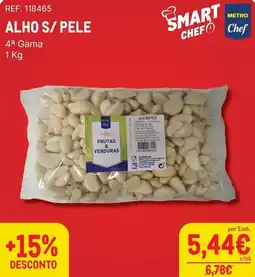 Makro Alho s/ pele smart chef promoção