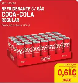 Makro Coca-Cola regular promoção