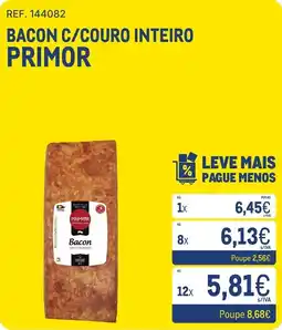 Makro Bacon c/couro inteiro primor promoção