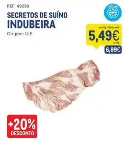 Makro Secretos de suíno indubeira promoção