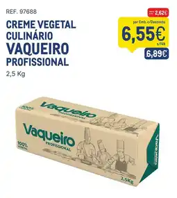 Makro Creme vegetal culinário vaqueiro profissional promoção