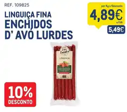 Makro linguiça fina enchidos d' avo lurdes promoção