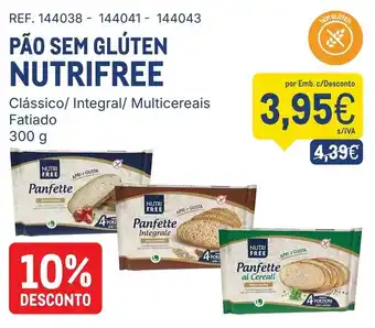 Makro Pão sem glúten nutrifree promoção