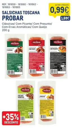 Makro Salsichas toscana probar promoção