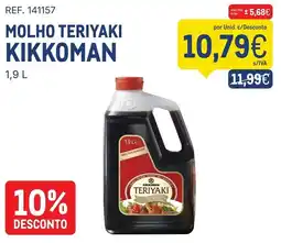 Makro molho teriyaki kikkoman promoção