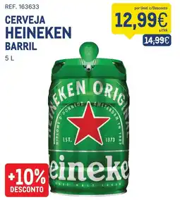 Makro Cerveja Heineken Barril promoção
