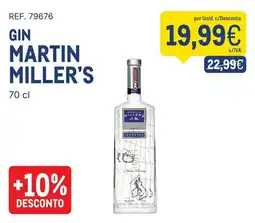 Makro gin martin miller's promoção