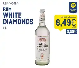 Makro white diamonds white rum promoção