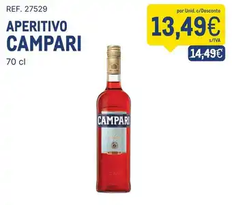 Makro Aperitivo campari promoção