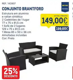 Makro Conjunto brantford promoção
