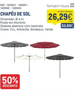 Makro Chapéu de sol promoção