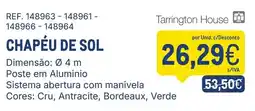 Makro chapéu de sol tarrington house promoção