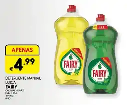 Meu Super Detergente manual loiça fairy promoção