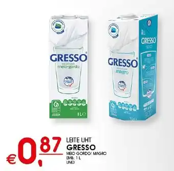 Leite uht gresso