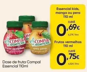 Froiz Dose de fruta compal essencial 110ml promoção
