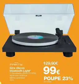 Staples Gira discos bluetooth light promoção
