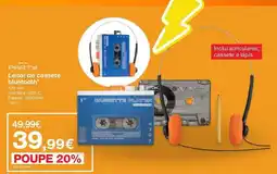 Staples Party leitor de cassete bluetooth promoção