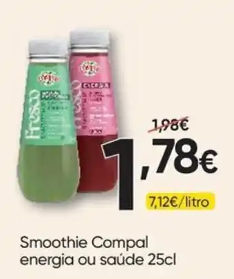 Froiz Smoothie Compal energia ou saúde 25cl promoção