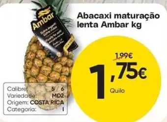 Froiz Abacaxi maturação lenta Ambar promoção