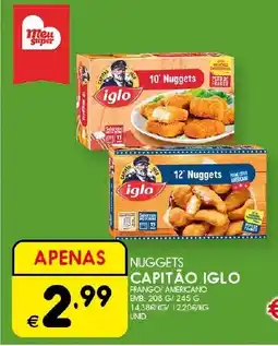 Meu Super nuggets capitão iglo promoção