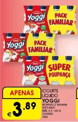 Meu Super Iogurte liquido yoggi promoção