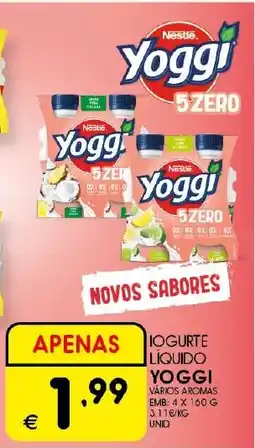 Meu Super Yogurt líquido yoggi promoção