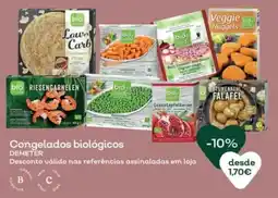 Celeiro Congelados biológicos DEMETER promoção