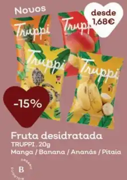 Celeiro Truppi fruta desidratada promoção
