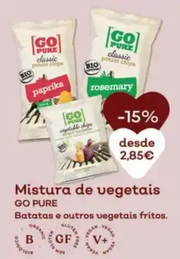Celeiro Mistura de vegetais go pure promoção