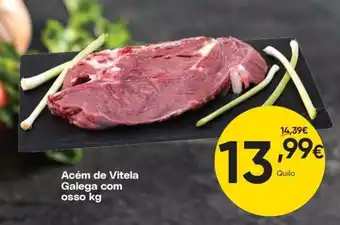 Froiz Acém de Vitela Galega com osso kg promoção