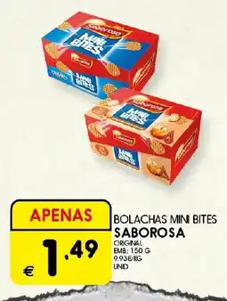 Meu Super Bolachas mini bites saborosa promoção