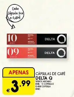 Meu Super Cápsulas de café delta q promoção