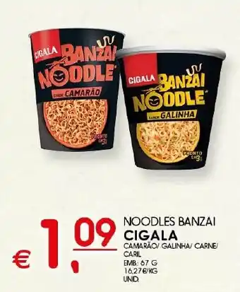 Noodles banzai cigala