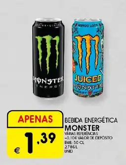 Meu Super bebida energética monster promoção