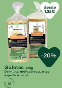 Celeiro Galetes naturefoods promoção