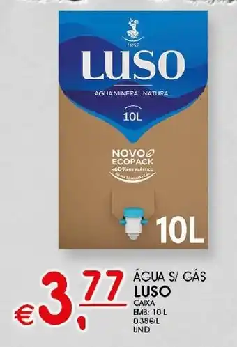 Água si gás luso