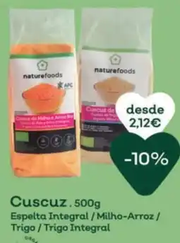 Celeiro naturefoods Cuscuz promoção