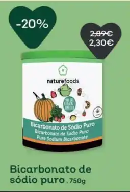 Celeiro Naturefoods bicarbonato de sódio puro promoção