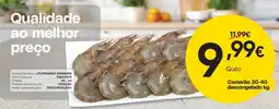 Froiz Camarão 30-40 descongelado kg promoção