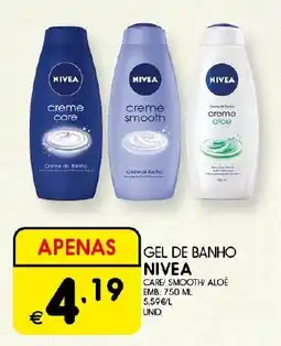 Meu Super gel de banho nivea promoção