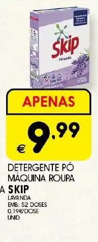Meu Super Detergente pó skip lavanda promoção