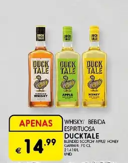 Meu Super whisky/ bebida espirituosa ducktale promoção
