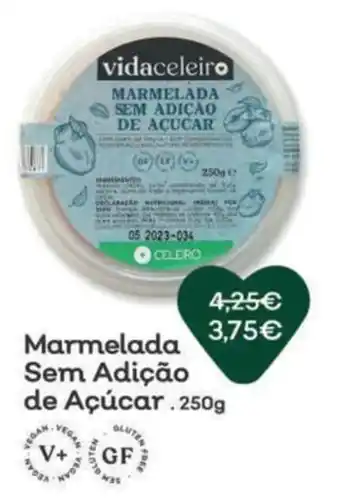 Celeiro Marmelada sem adição de açúcar vidaceleiro promoção