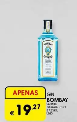 Meu Super gin bombay sapphire promoção