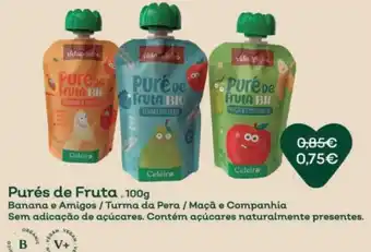 Purés de Fruta Celeiro