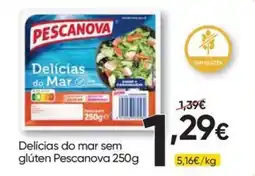 Froiz Delícias do mar sem glúten Pescanova promoção