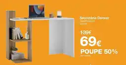 Staples Secretária Denver promoção