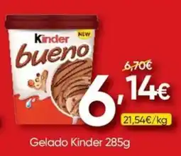 Froiz Gelado Kinder promoção