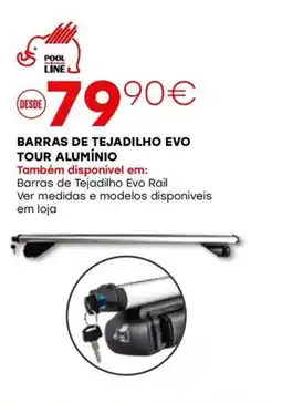 Roady barras de tejadilho evo tour alumínio promoção
